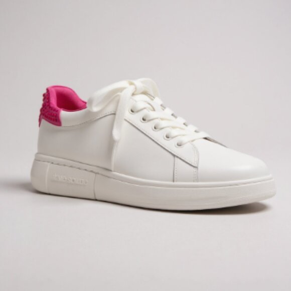 BF SALE kate spade Lift Sneakers Optic White/Vivid Snapdragon 7.5 NWT and Box - Picture 2 of 6